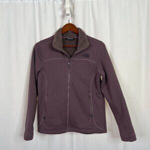 The North Face Fleece Lined Full Zip Jacket Purple Women's Size M